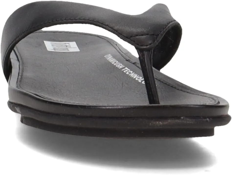 FitFlop Womens Gracie Leather Flip-Flops