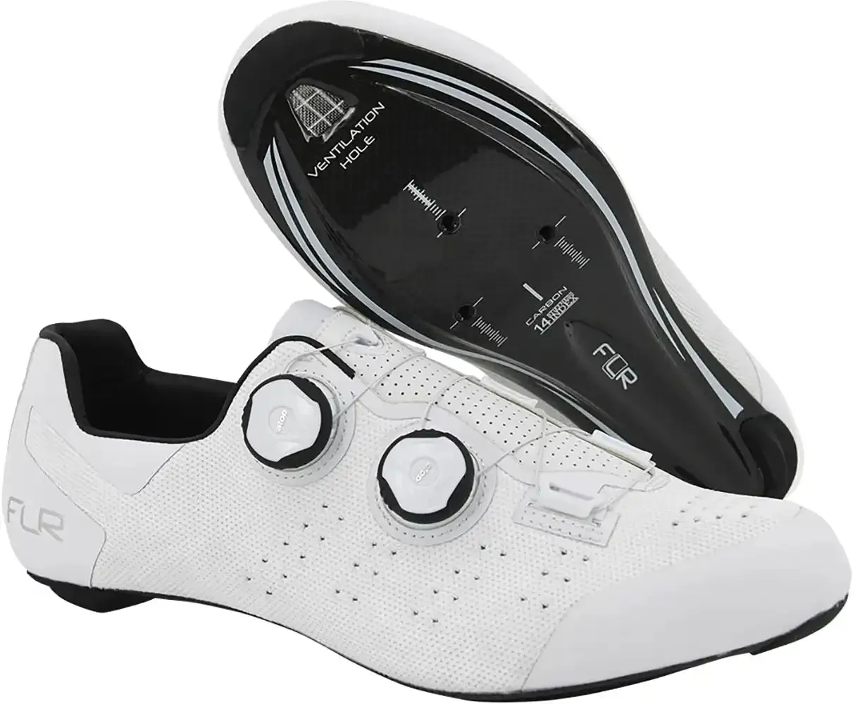 FLR FNT-9 Knit Carbon DIAL Mens Road Shoes