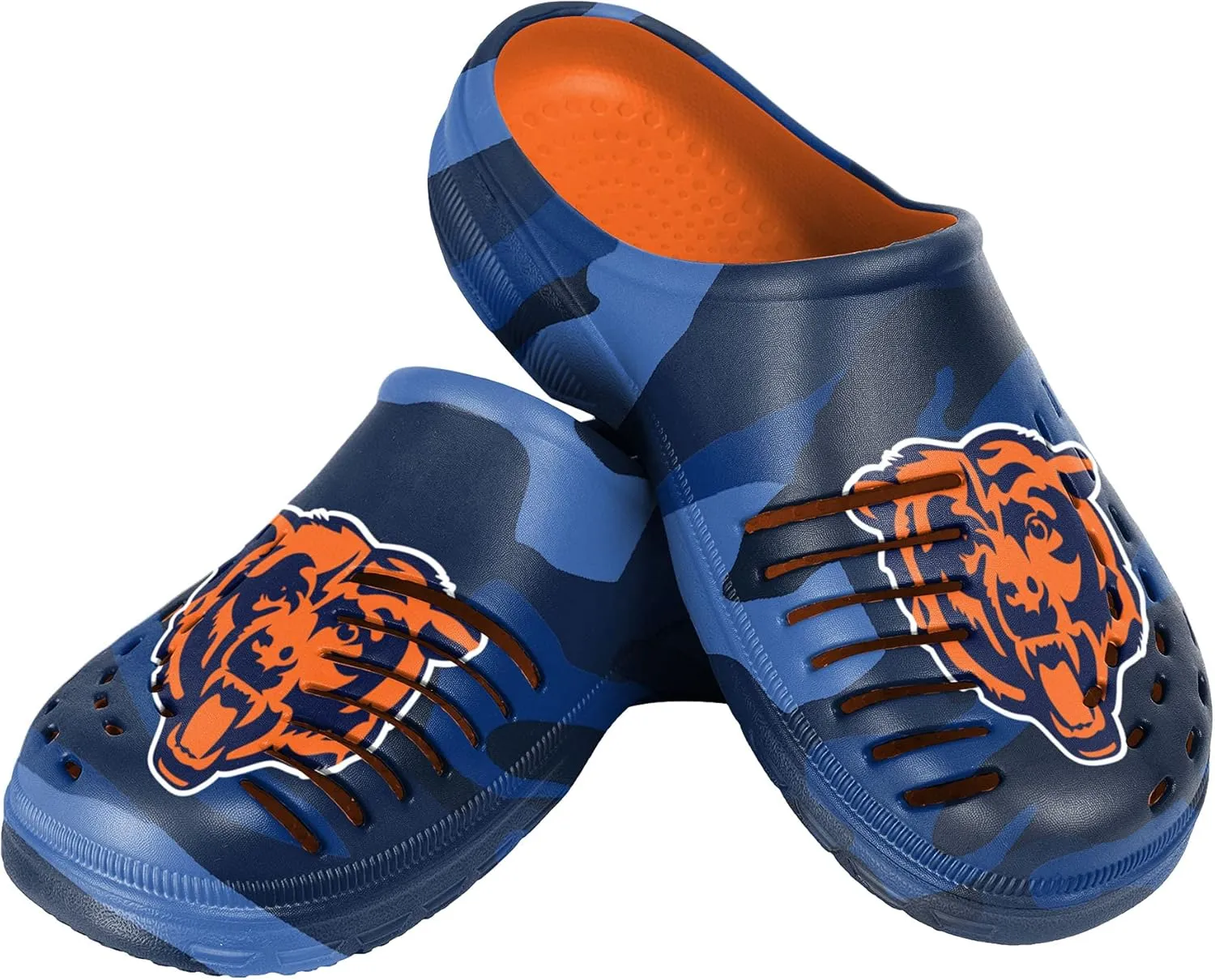 FOCO Men's NFL Team Logo Garden Water Sandals Shoes Slipper Clogs