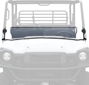 Front Half Windshield for Kawasaki Mule Pro, Lightly Durable PC Dustproof Scratch Resistant Clear Half Windscreen for Kawasaki Mule Pro FXT DXT DX FX 2015-2023 Accessories