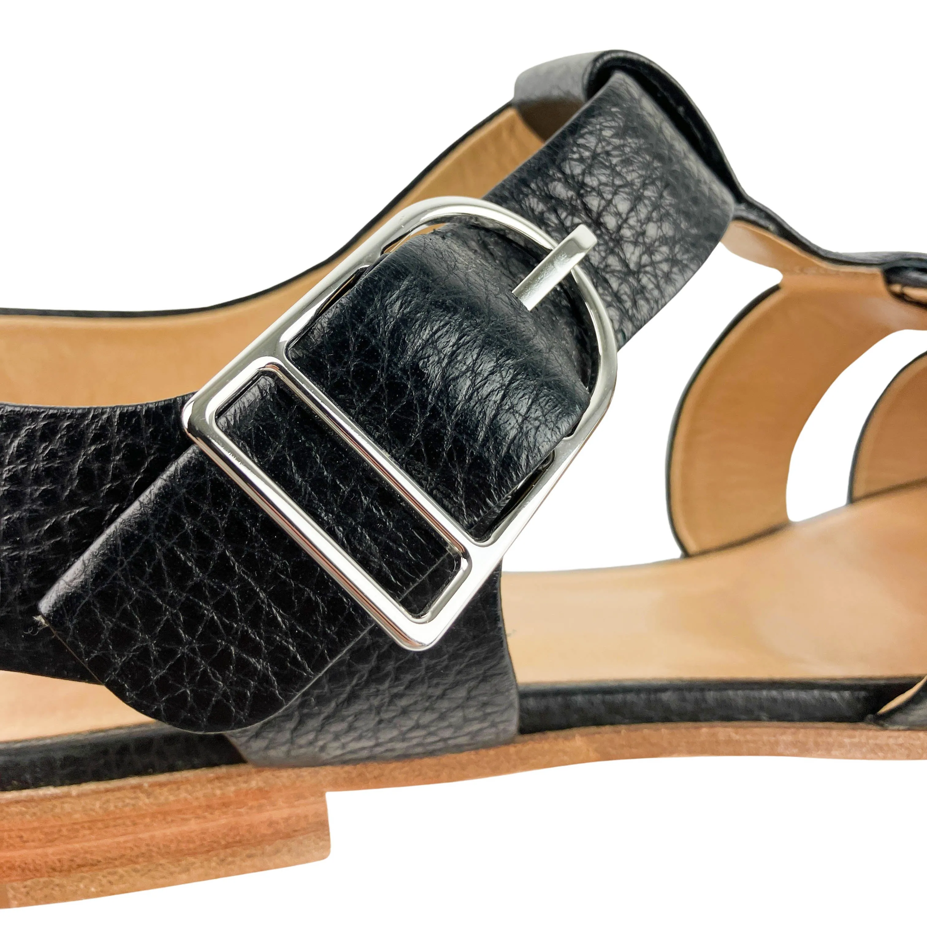 Gabriela Hearst Lynn Sandals in Black