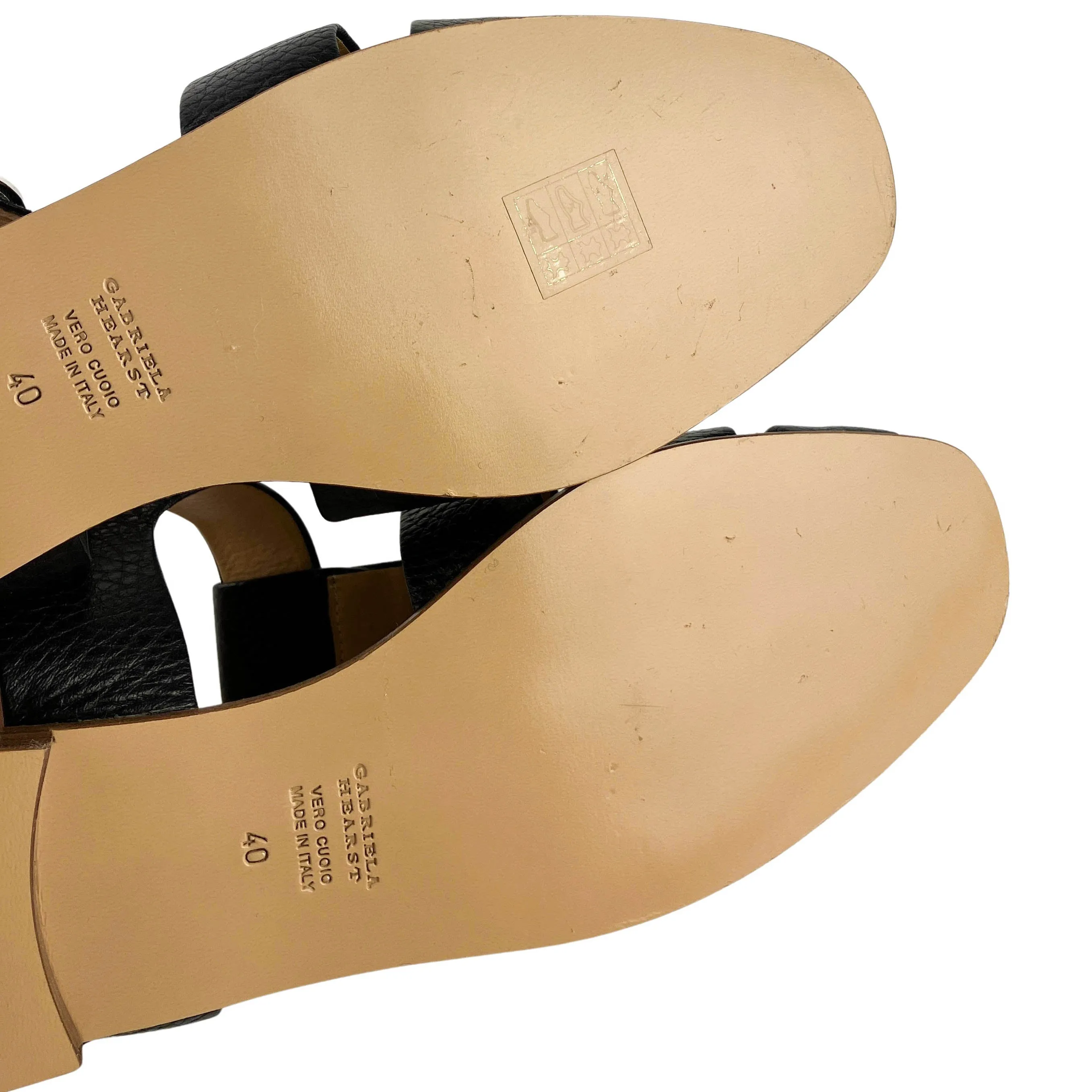 Gabriela Hearst Lynn Sandals in Black