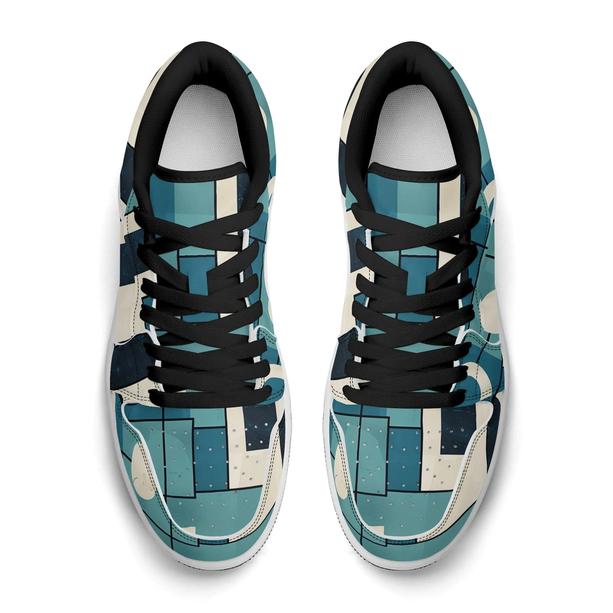 Geometry v3 Low Top Leder Sneaker für Damen
