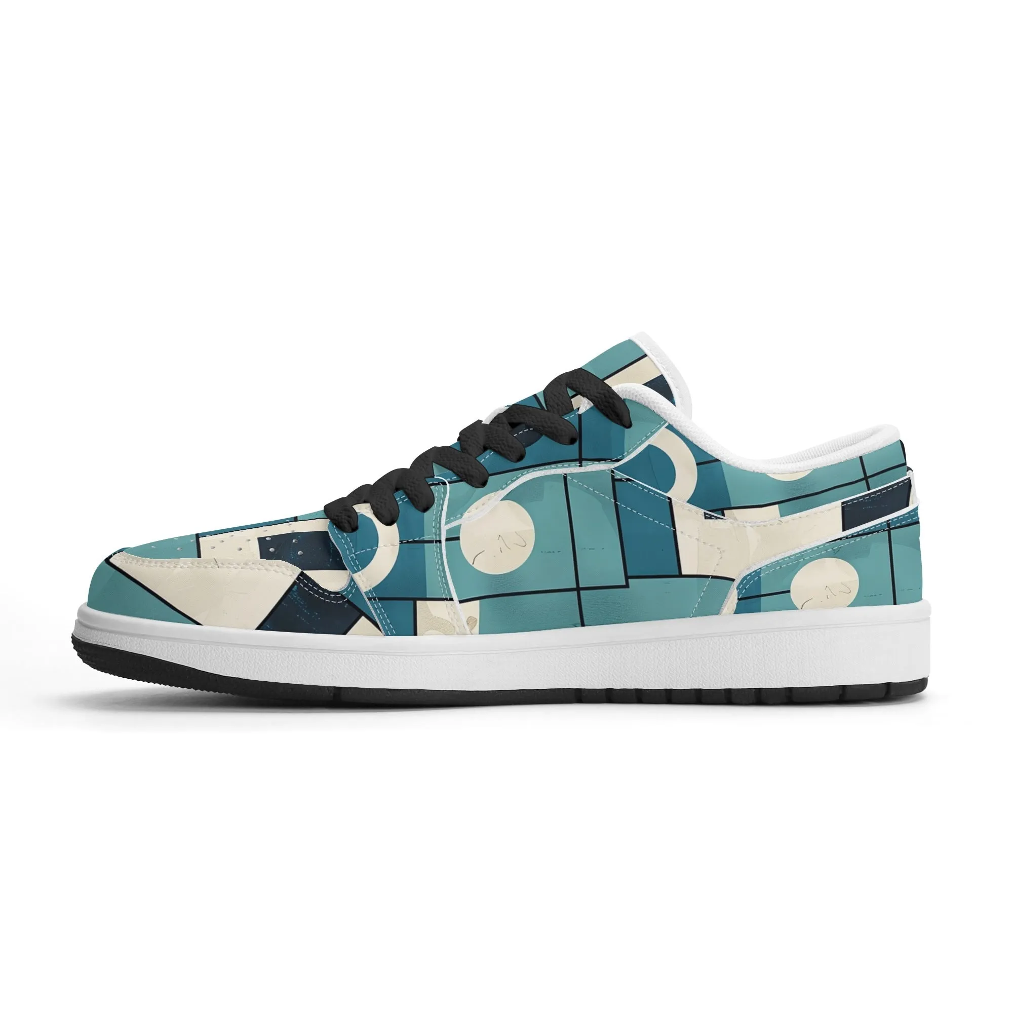 Geometry v3 Low Top Leder Sneaker für Damen