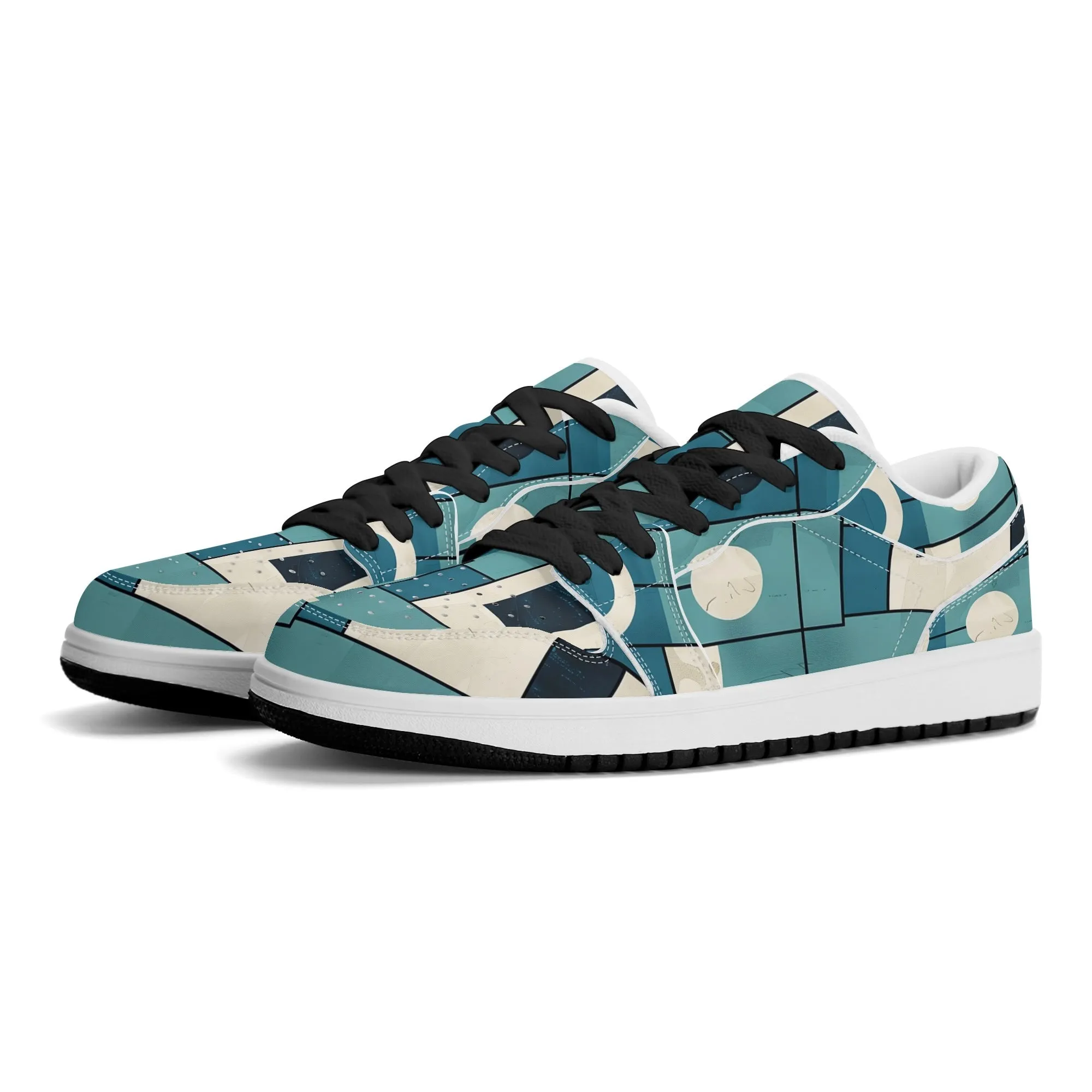 Geometry v3 Low Top Leder Sneaker für Damen