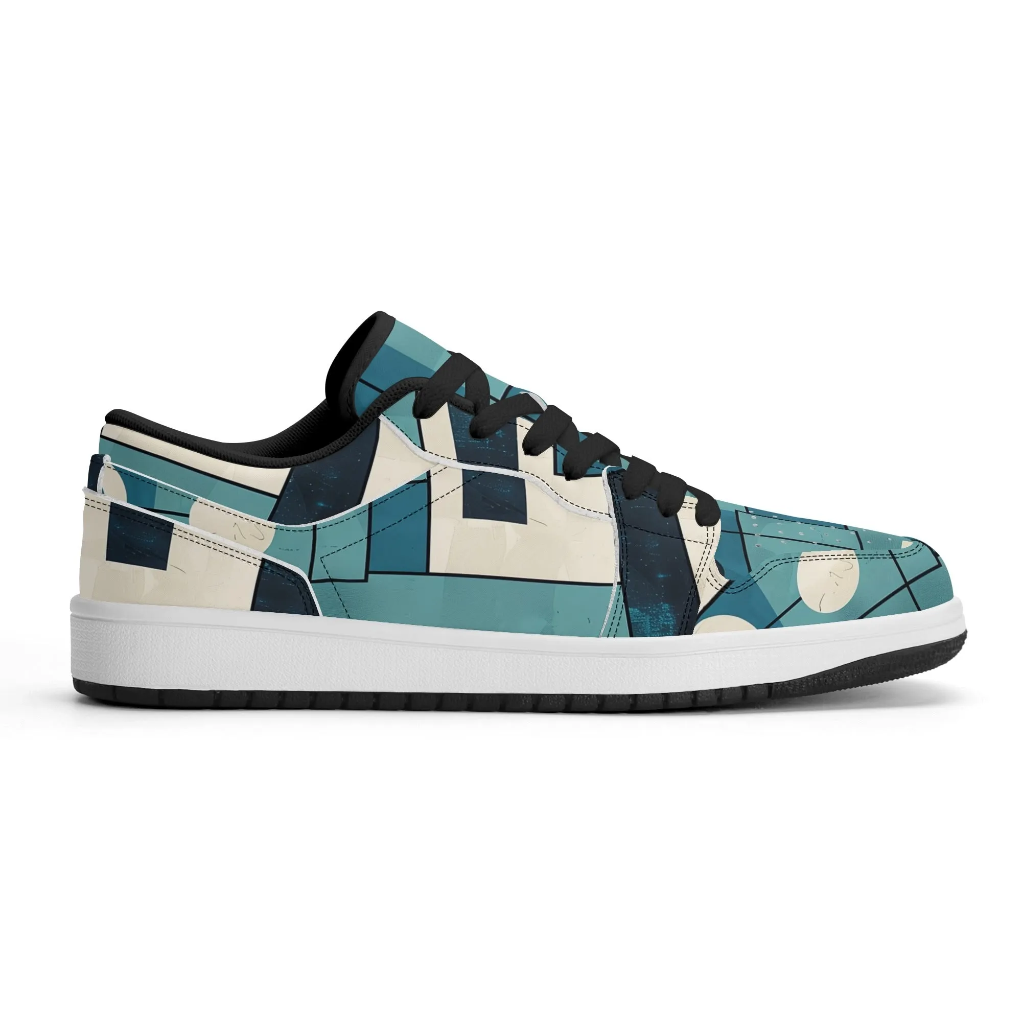 Geometry v3 Low Top Leder Sneaker für Damen