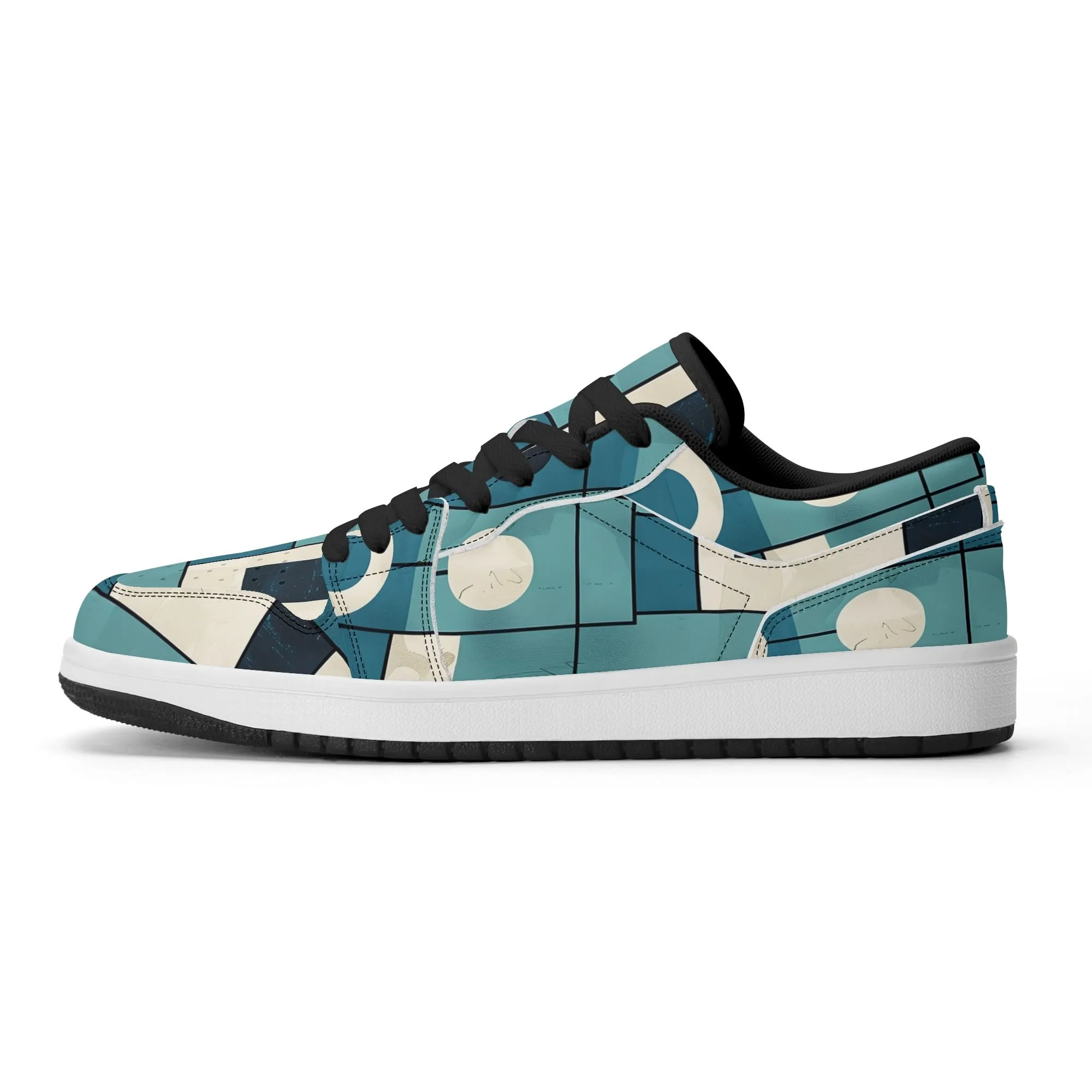 Geometry v3 Low Top Leder Sneaker für Damen