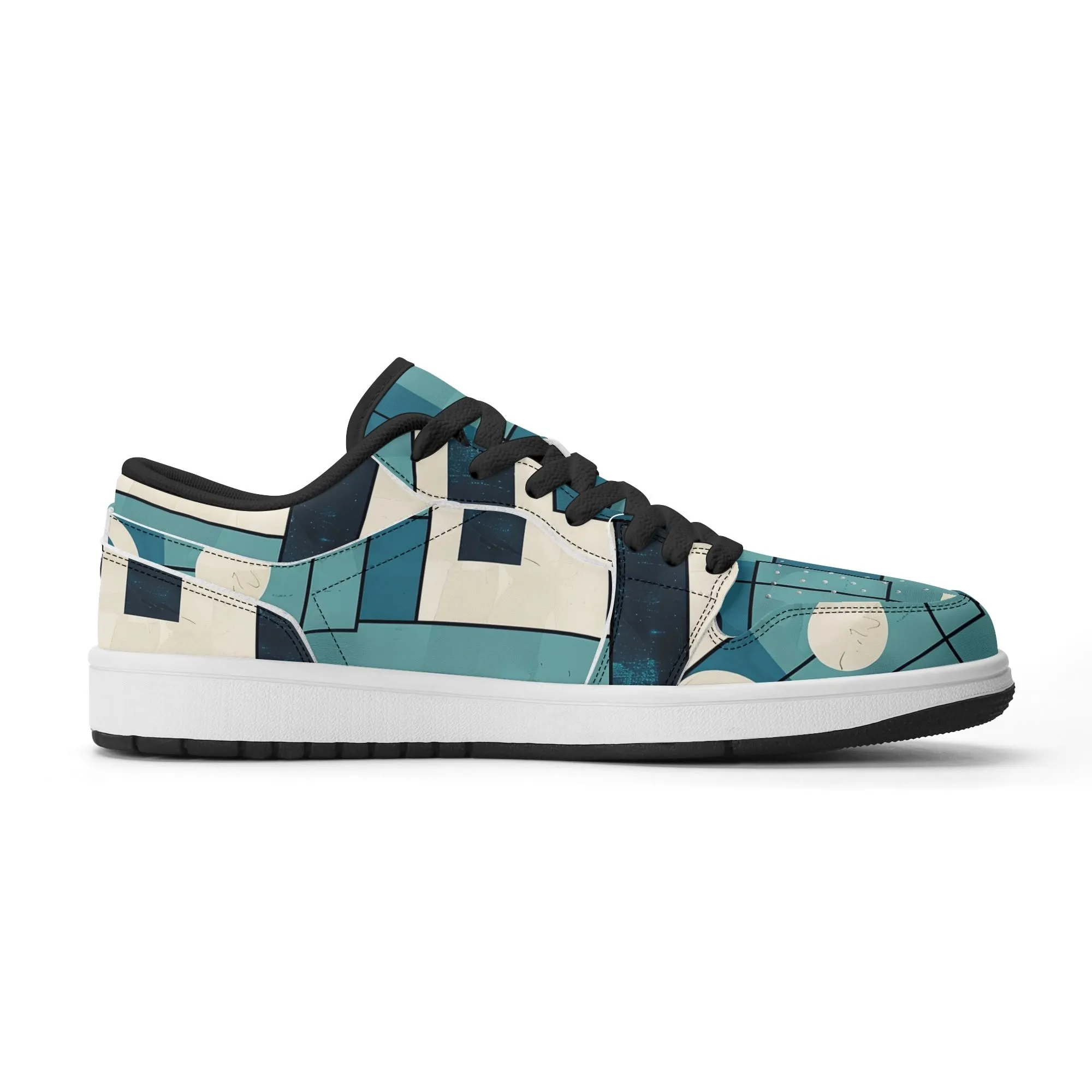 Geometry v3 Low Top Leder Sneaker für Damen
