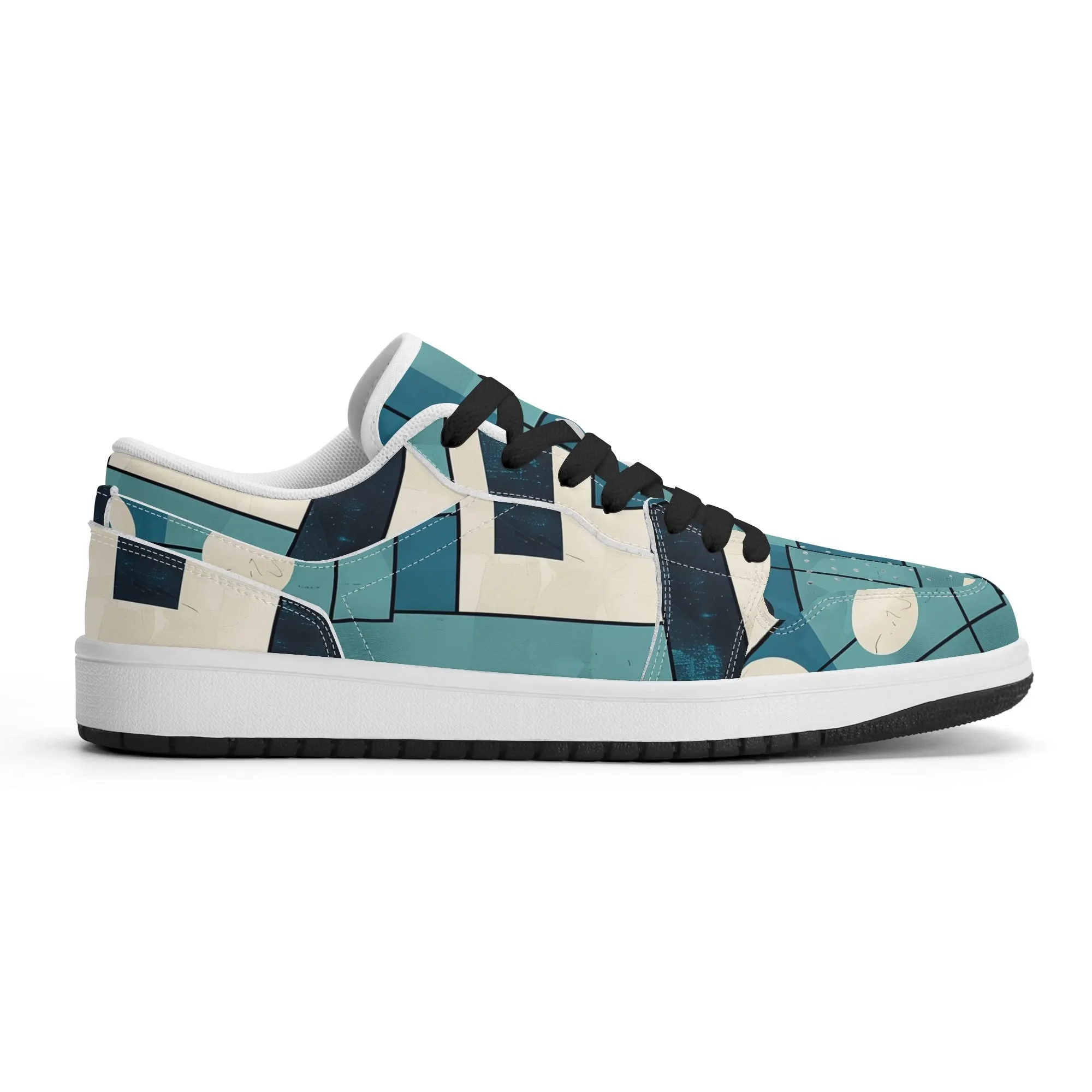 Geometry v3 Low Top Leder Sneaker für Damen