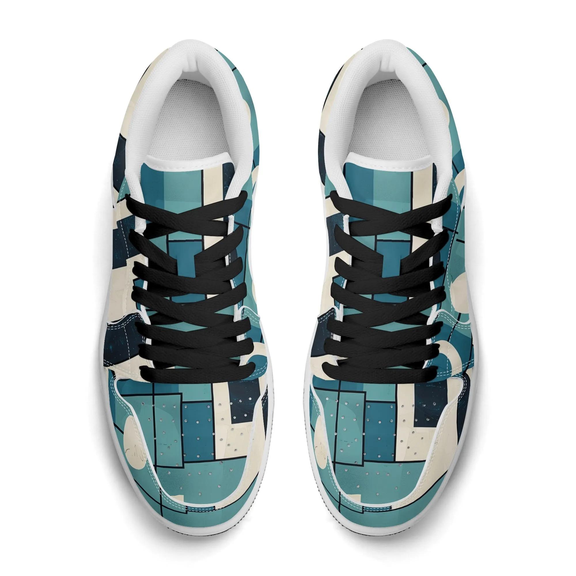 Geometry v3 Low Top Leder Sneaker für Damen