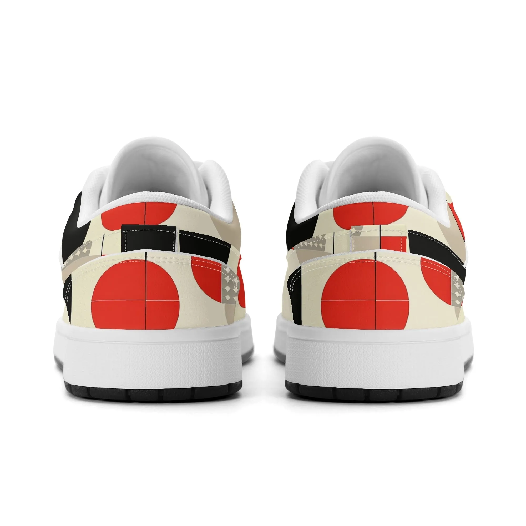 Geometry v4 Low Top Leder Sneaker für Damen