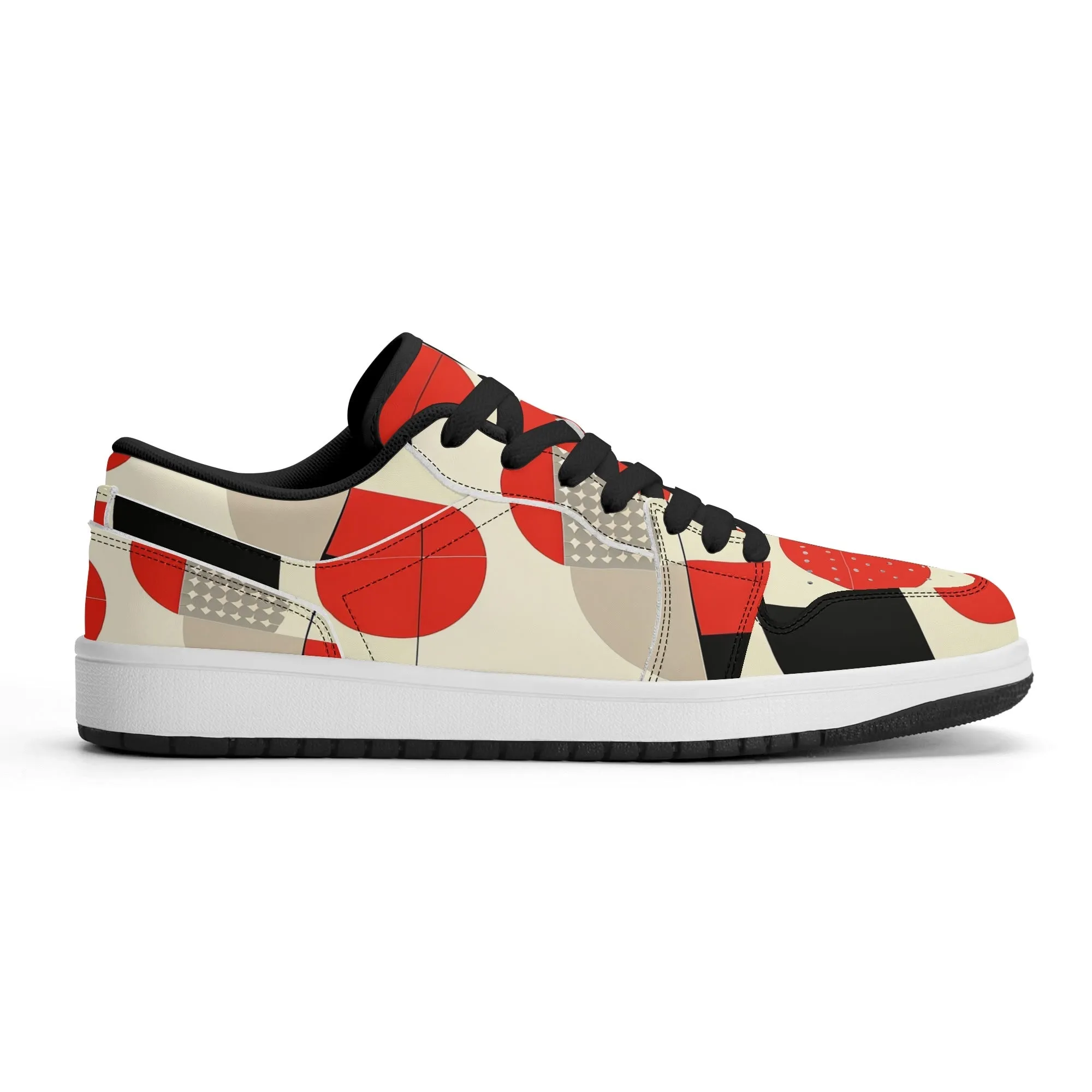 Geometry v4 Low Top Leder Sneaker für Damen