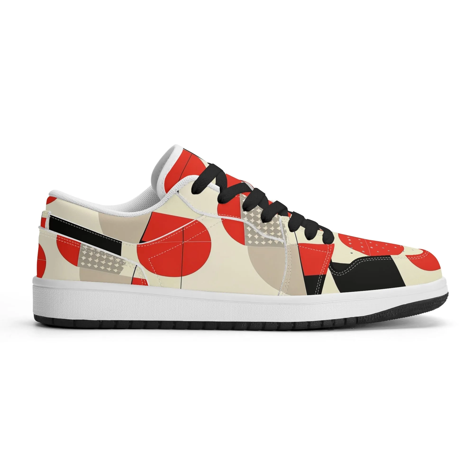 Geometry v4 Low Top Leder Sneaker für Damen
