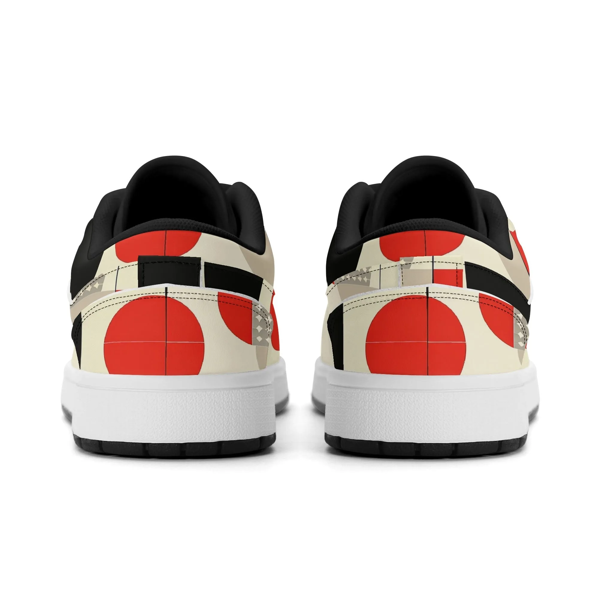 Geometry v4 Low Top Leder Sneaker für Damen
