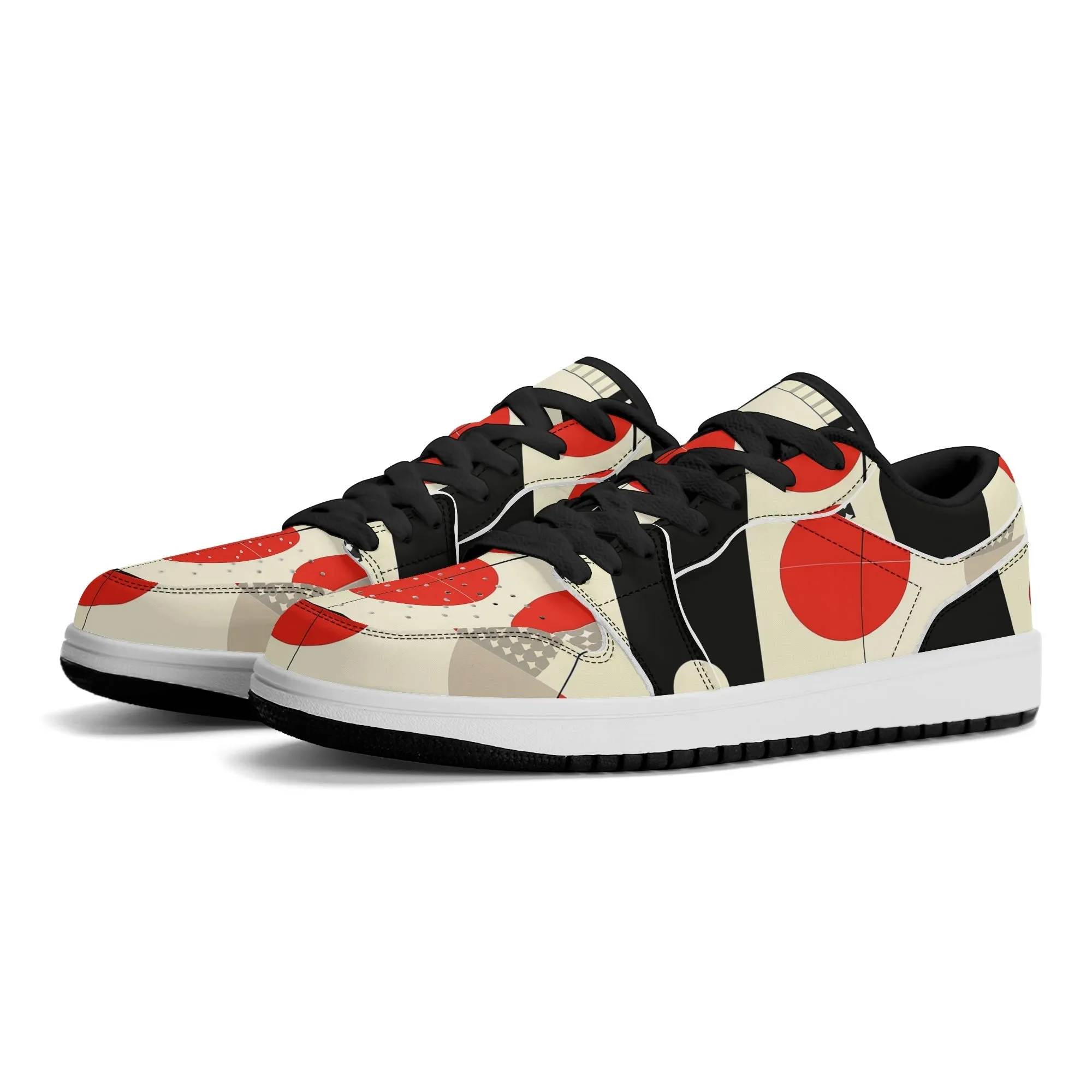 Geometry v4 Low Top Leder Sneaker für Damen