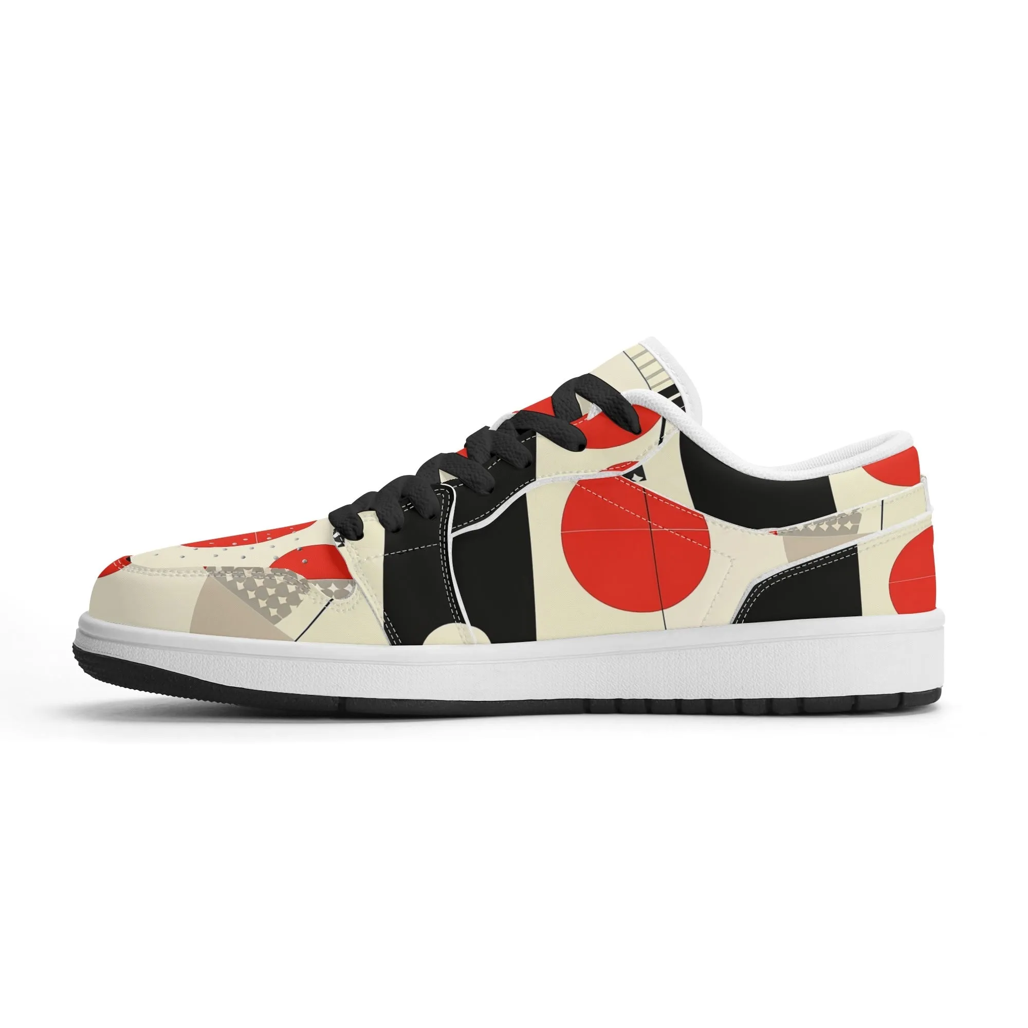 Geometry v4 Low Top Leder Sneaker für Damen
