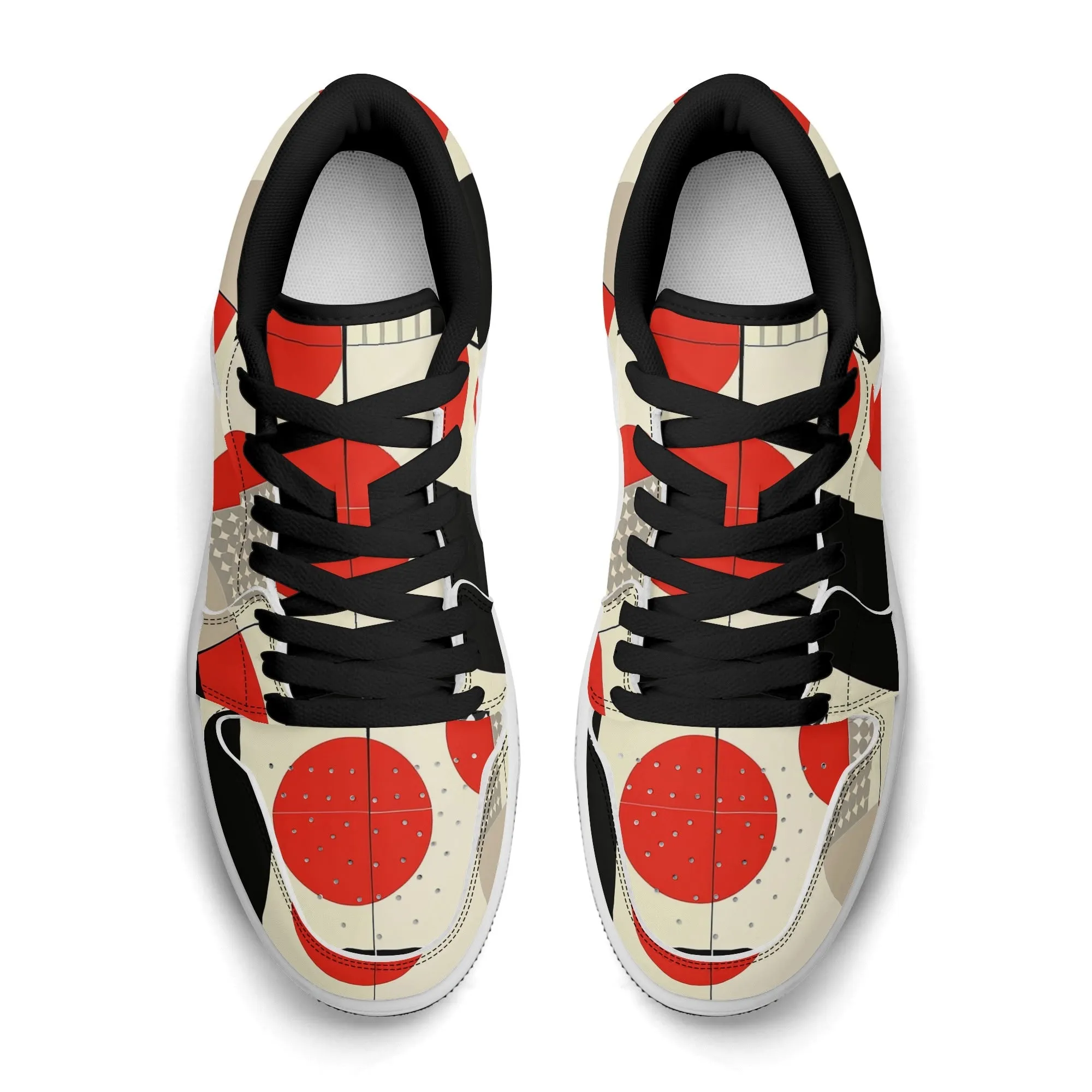 Geometry v4 Low Top Leder Sneaker für Damen