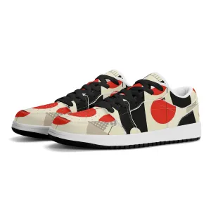Geometry v4 Low Top Leder Sneaker für Damen
