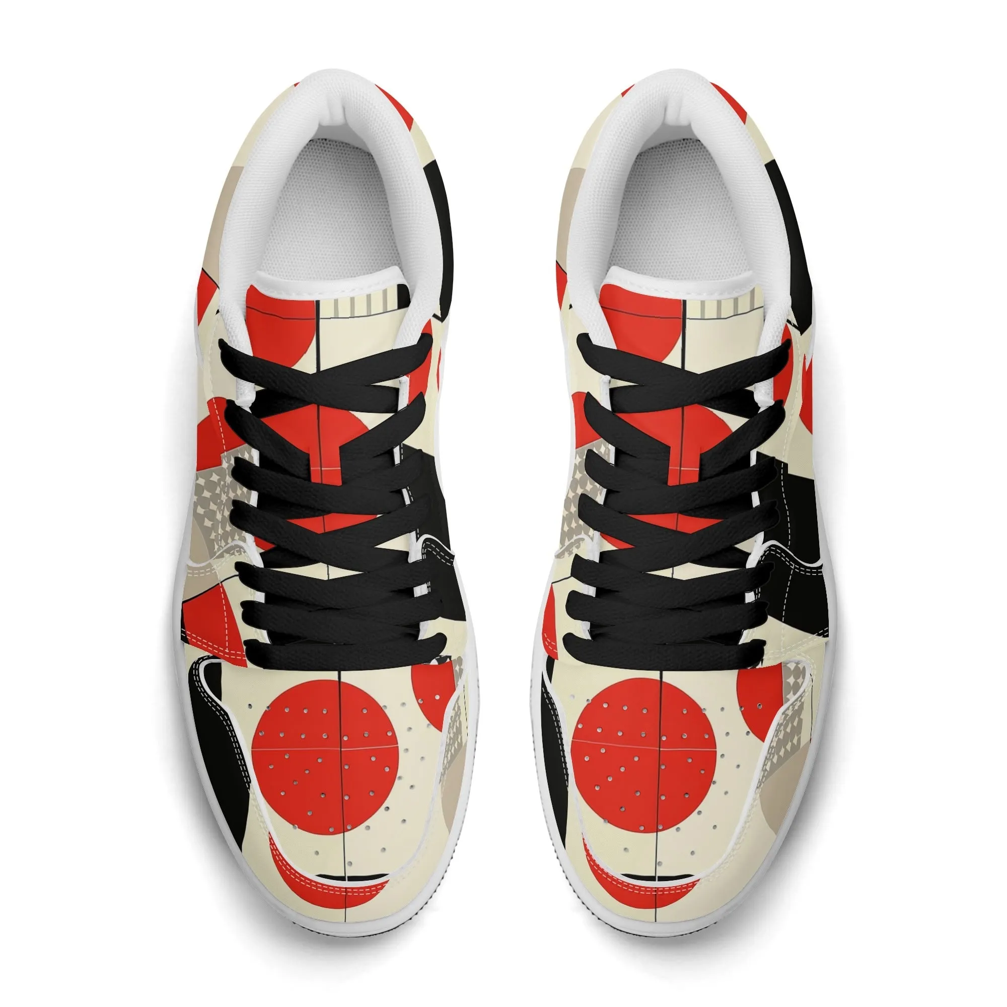 Geometry v4 Low Top Leder Sneaker für Damen
