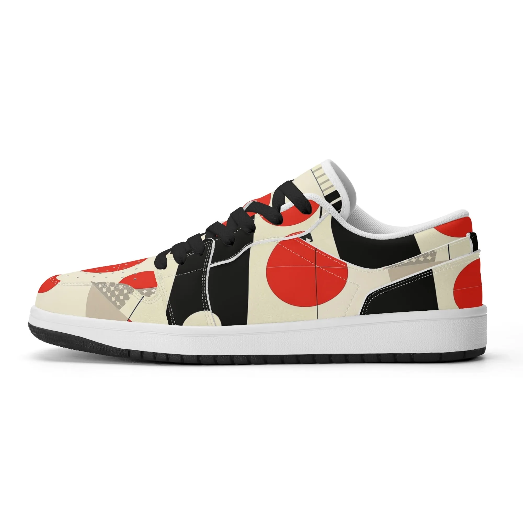 Geometry v4 Low Top Leder Sneaker für Damen