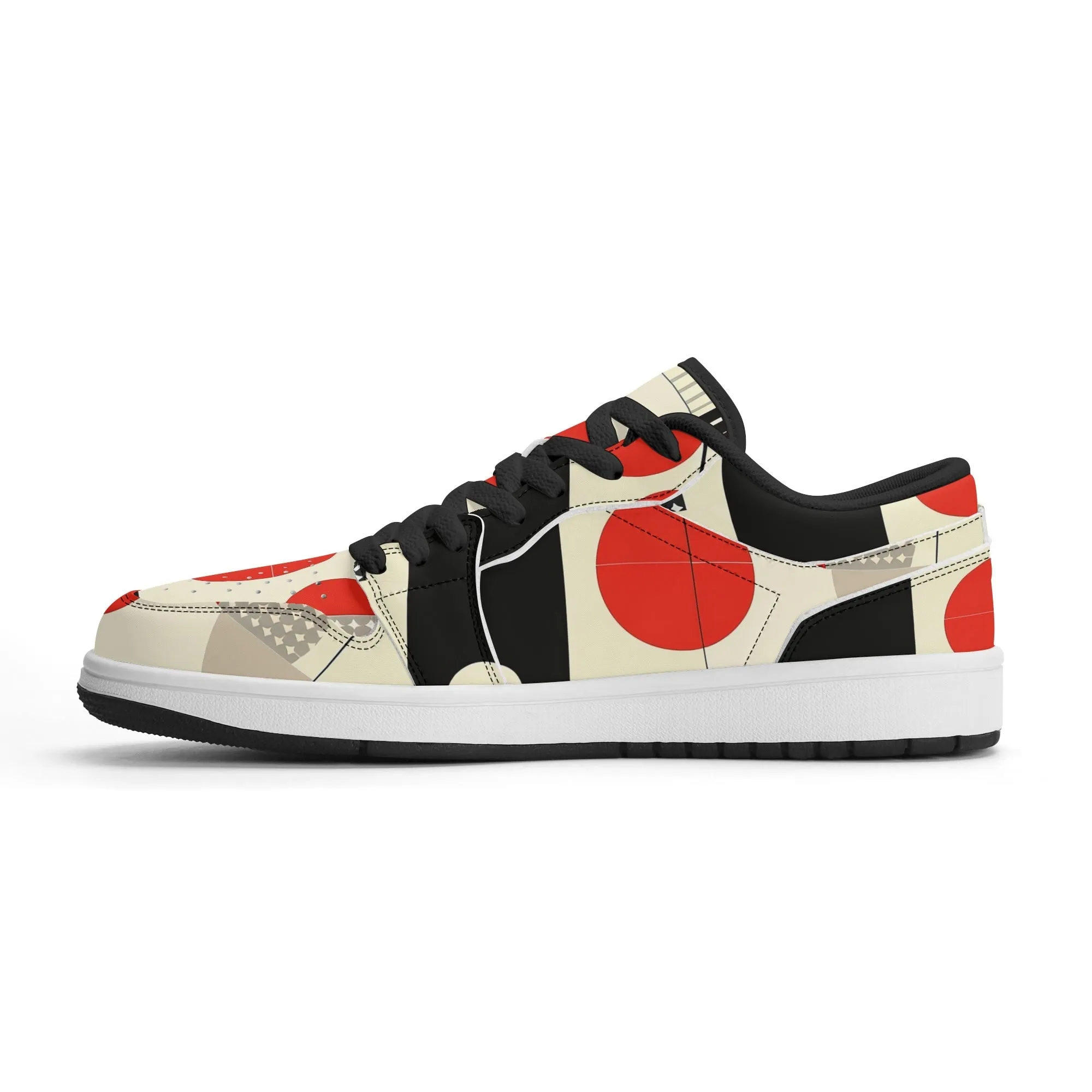 Geometry v4 Low Top Leder Sneaker für Damen