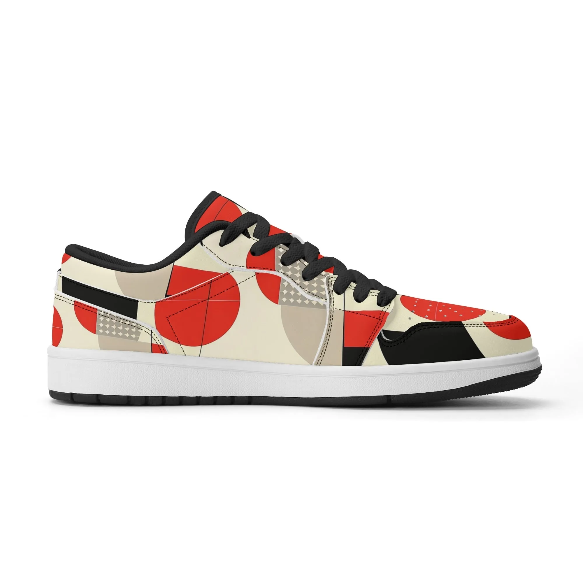 Geometry v4 Low Top Leder Sneaker für Damen