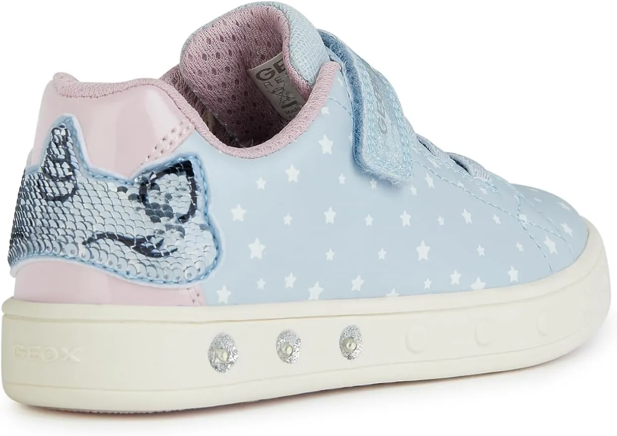 Geox Girl Skylin Shoe with Lights