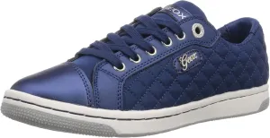 Geox JR Creamy 17 Low Top Sneaker,Navy,41 EU (7 M US Big Kid)