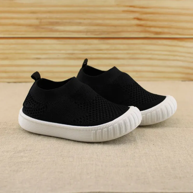 Girl Shoe Kid Casual Shoe Mesh Shoe Boy Sport Shoe Summer New Soft Sole Breathable Kid Shoe Solid Color Baby
