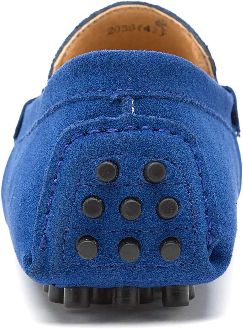 Go Tour Men's Penny Loafers Moccasin Driving Shoes Slip On Flats Boat Shoes