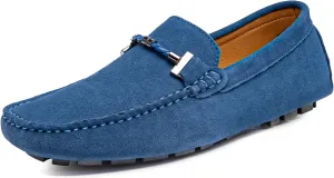 Go Tour Men's Penny Loafers Moccasin Driving Shoes Slip On Flats Boat Shoes