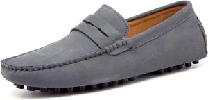 Go Tour Men's Penny Loafers Moccasin Driving Shoes Slip On Flats Boat Shoes