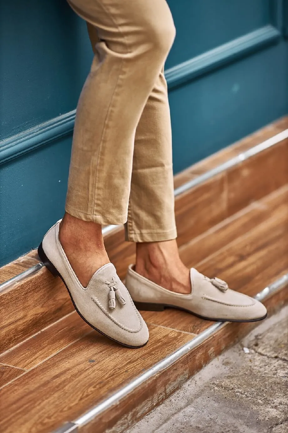 Golden Sands Tassel  Loafers
