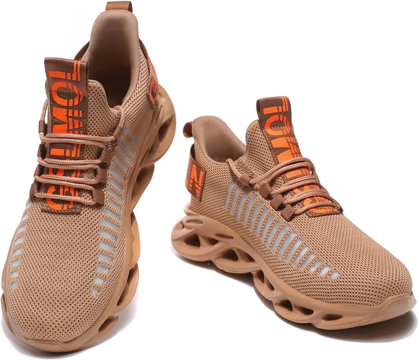 GSLMOLN Men's Slip on Breathable Walking Shoes Ultra Lightweight Casual Sport Gym Fashion Sneakers