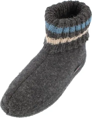 HAFLINGER Men's Hi-Top Slippers, xx