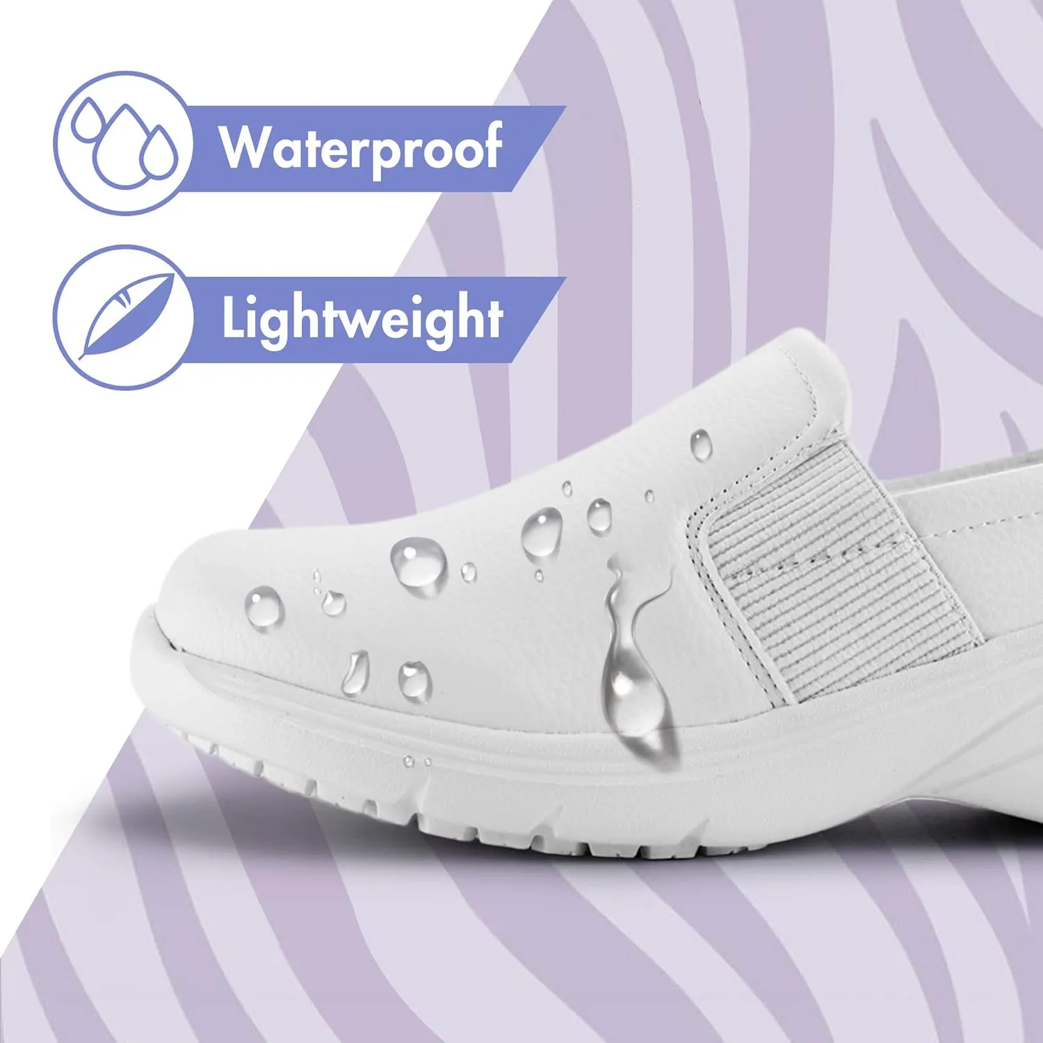 Hawkwell Women's Lightweight Slip Resistant Health Care Nursing Shoes Comfortable Work Shoes