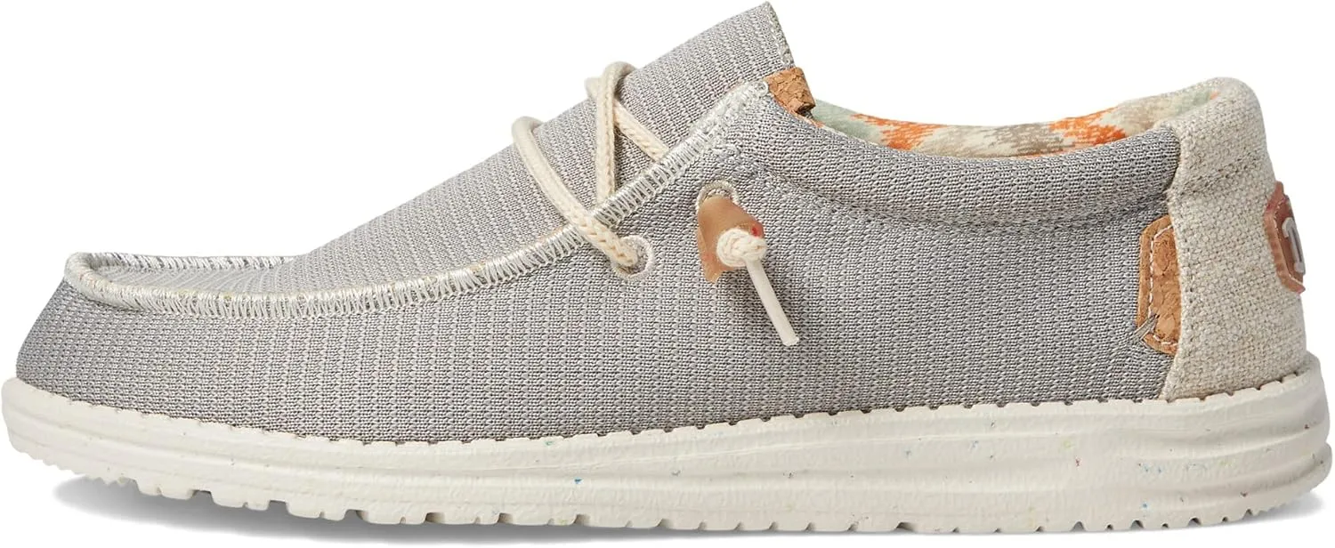 Hey Dude Men's Wally Kite Various Sizes and Colors | Men’s Shoes | Men's Lace-Up Loafers | Lightweight and Comfortable