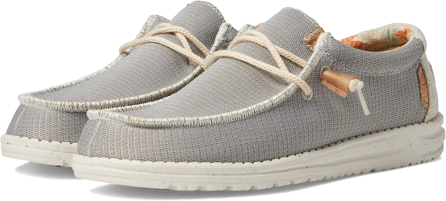 Hey Dude Men's Wally Kite Various Sizes and Colors | Men’s Shoes | Men's Lace-Up Loafers | Lightweight and Comfortable