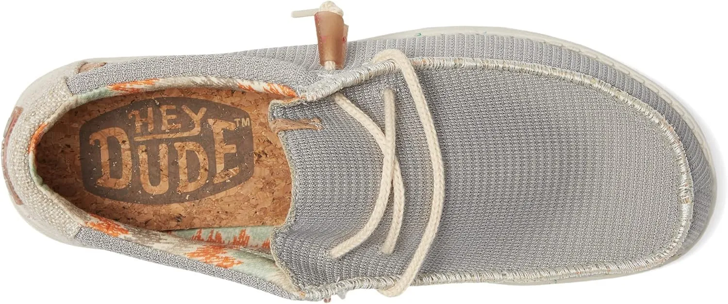 Hey Dude Men's Wally Kite Various Sizes and Colors | Men’s Shoes | Men's Lace-Up Loafers | Lightweight and Comfortable
