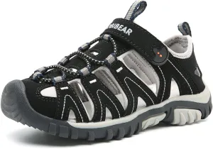 HOBIBEAR Boys Girls Sport Water Sandals Closed-Toe Outdoor(Toddler/Little Kid/Big Kid)