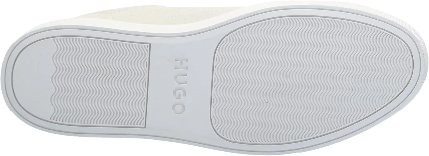 HUGO Men's Essential Cupsole Suede Low Top Sneaker