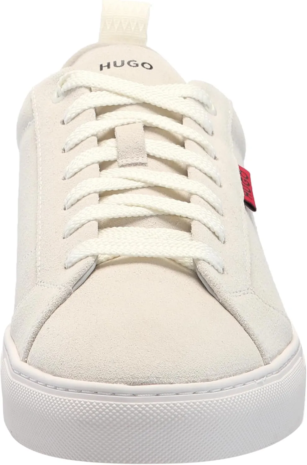 HUGO Men's Essential Cupsole Suede Low Top Sneaker