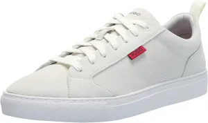 HUGO Men's Essential Cupsole Suede Low Top Sneaker