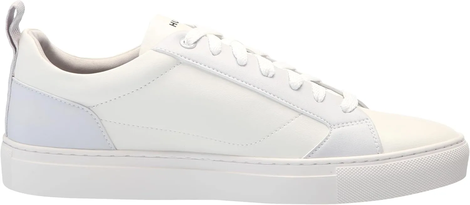 HUGO Men's Essential Two Tone Suede Low Top Sneaker
