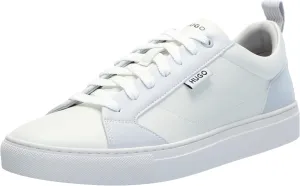 HUGO Men's Essential Two Tone Suede Low Top Sneaker