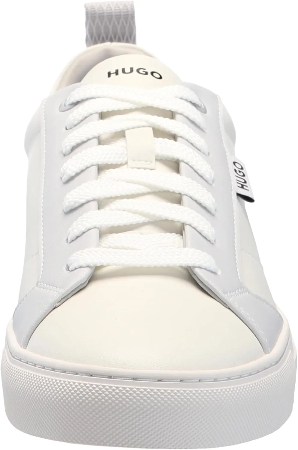 HUGO Men's Essential Two Tone Suede Low Top Sneaker