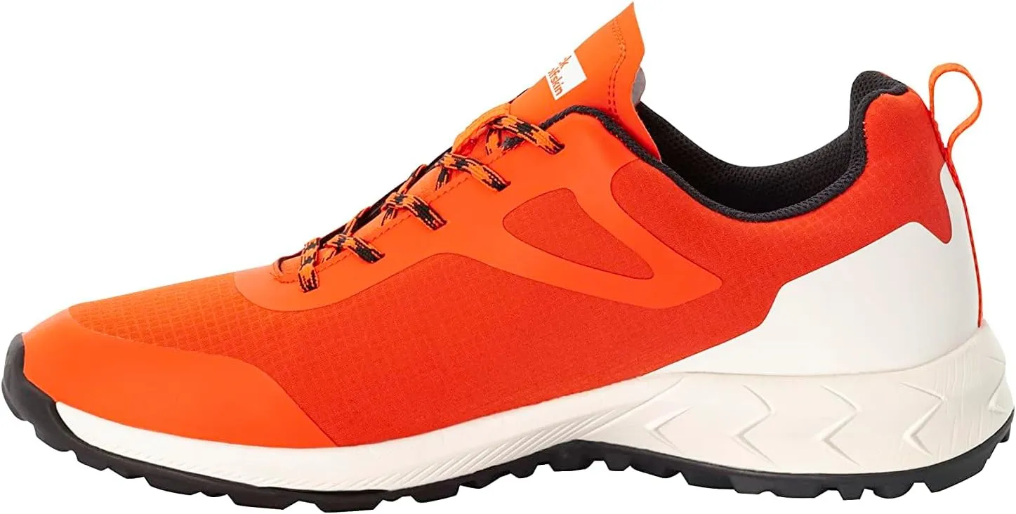 Jack Wolfskin Men's Woodland Shell Texapore Low M Walking Shoe, wild brier, 11 Men