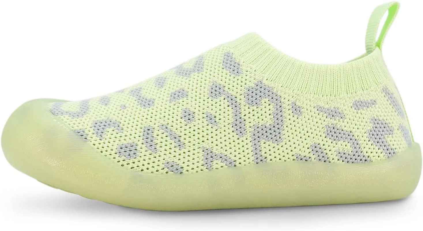 JAN & JUL Slip-on Kids Knit Shoes, Breathable Machine Washable Sneakers