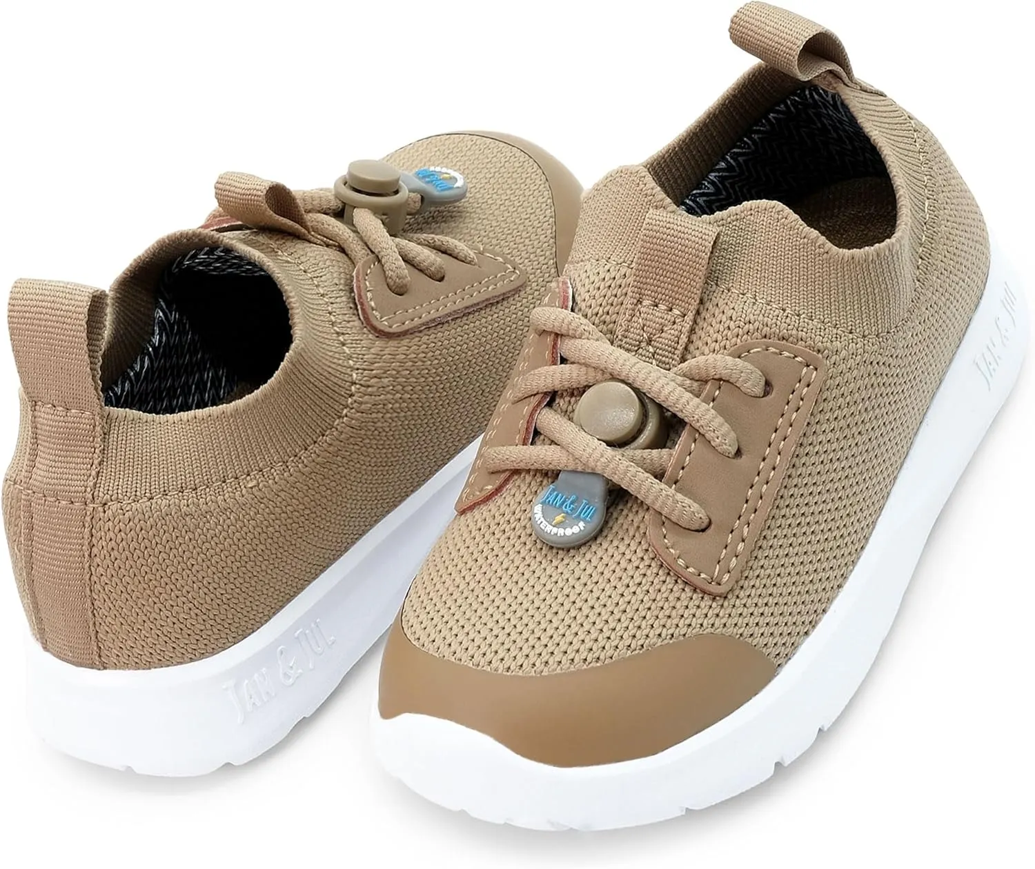 JAN & JUL Waterproof Shoes for Kids, Toddleers' Breathable Sneakers
