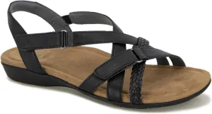 JBU Brooke Vegan Women's Comfort Casual Adjustable Ankle Strap Classic Flat Sandals